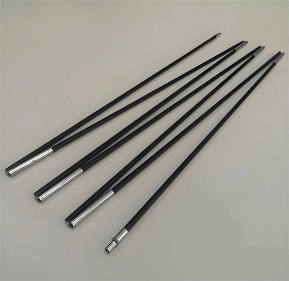 Fleksible glasfiber teltstænger